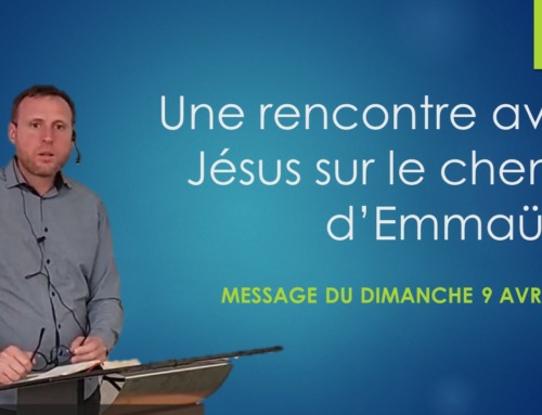 “Une rencontre avec Jésus sur le chemin d’Emmaüs” – Message du dimanche 9 avril 2023.