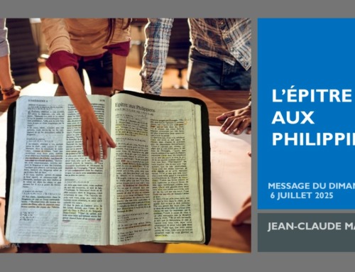 L’épitre aux Philippiens : une vieille lettre qui s’adresse encore à moi !