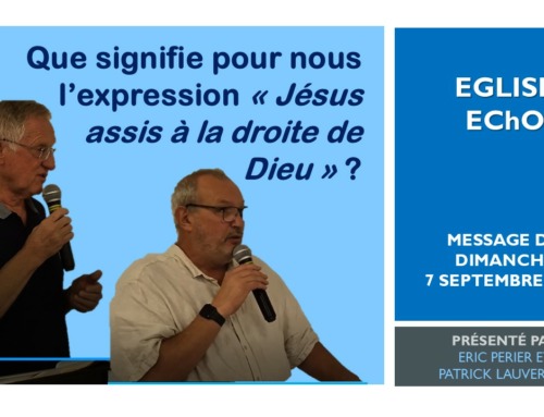 Que signifie pour nous l’expression “Jésus assis à la droite de Dieu” ?