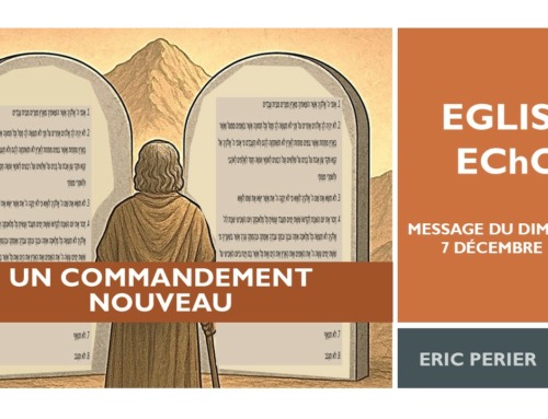 Je vous donne un commandement nouveau – Message du dimanche 7 décembre 2025.