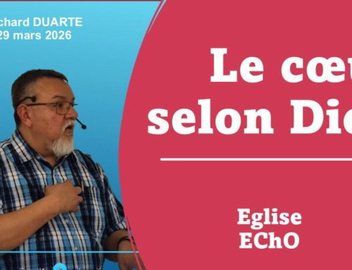 Le coeur selon Dieu – Message du dimanche 29 mars 2026.