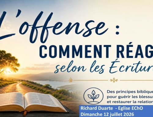 L’offense : Comment réagir selon les écritures ?